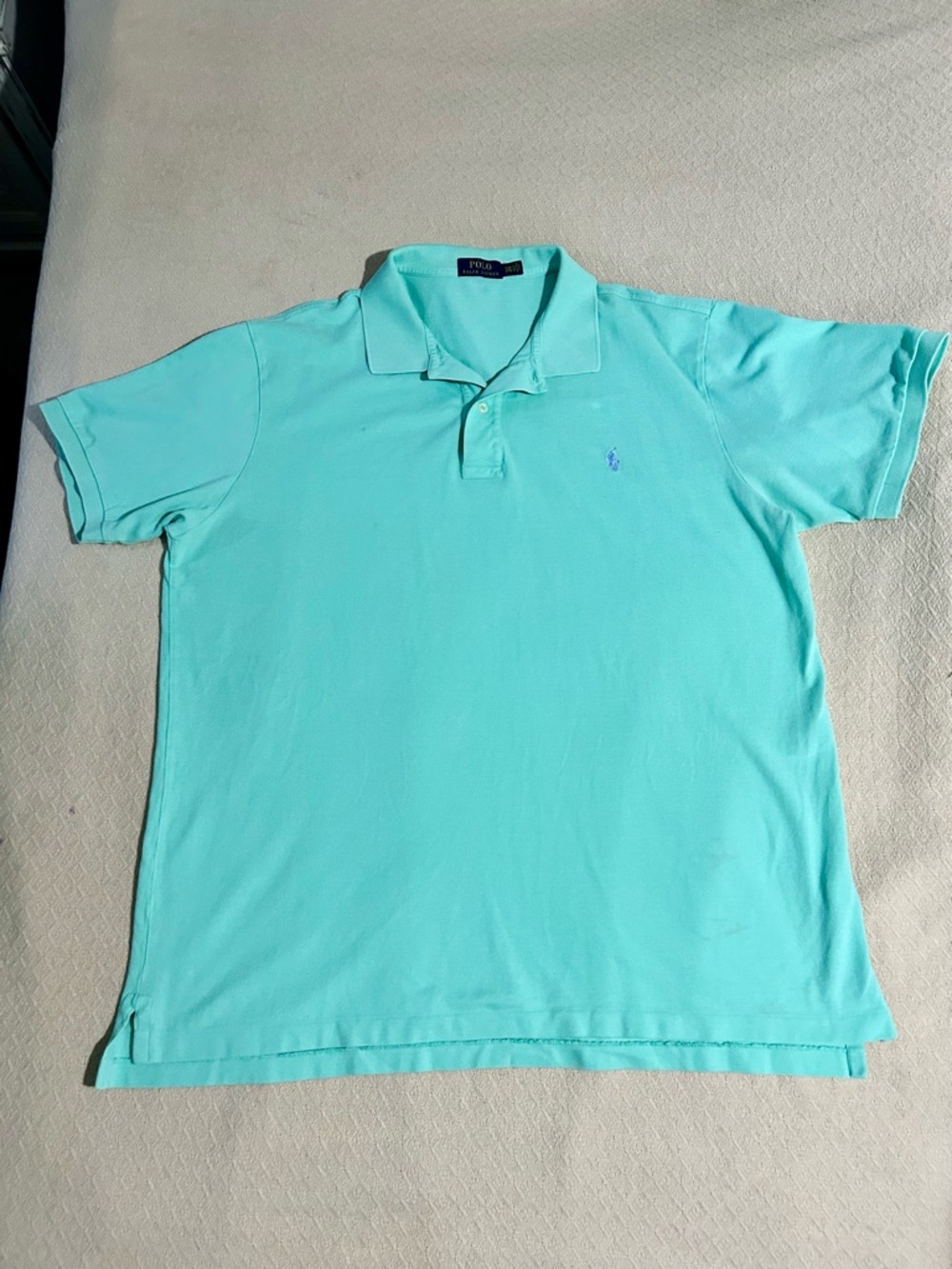 Ralph Lauren 2XB Light Mint Green Short-Sleeve Polo